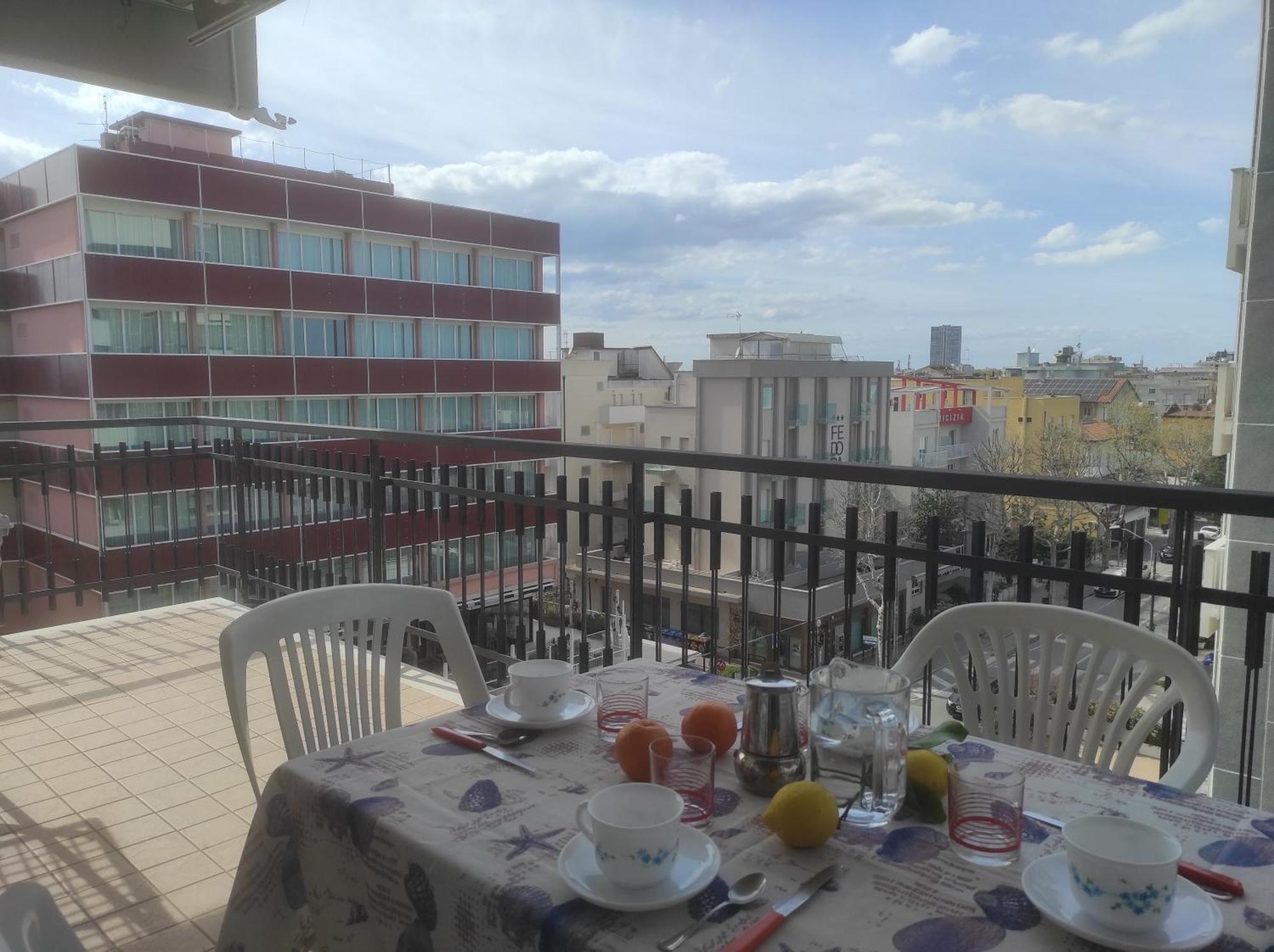 Appartamento Vista Mare Римини Екстериор снимка